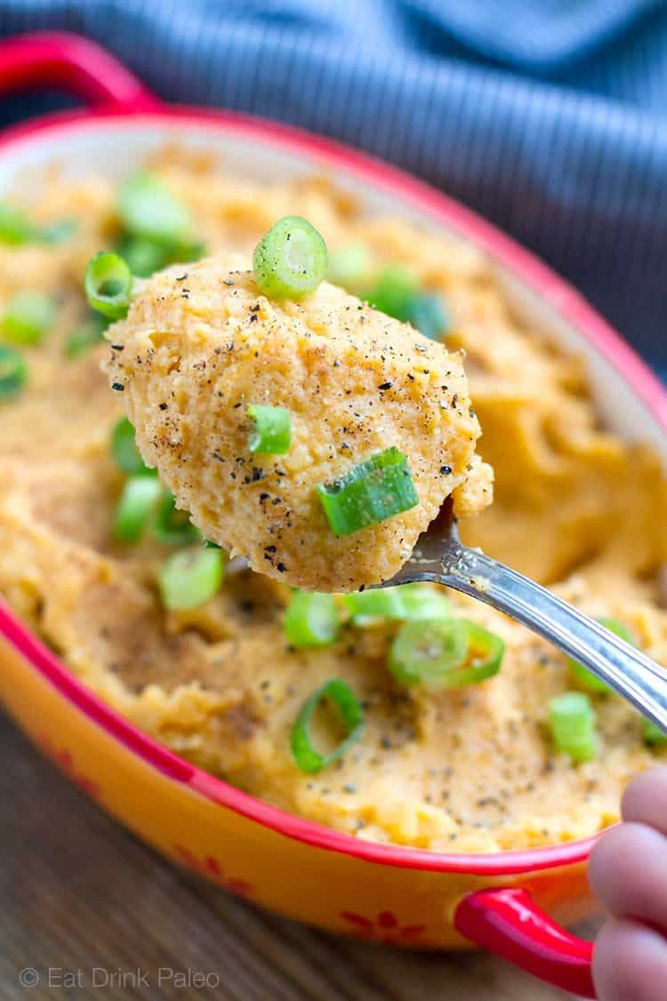 Nutmeg & Cinnamon Spiced Cauliflower & Sweet Potatoes