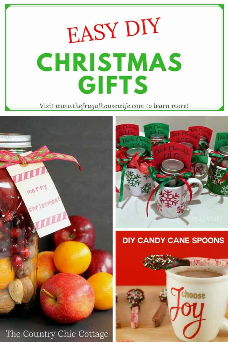 Easy DIY Christmas Gifts