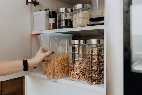 A well stocked kitchen pantry saves you time and money in the kitchen.