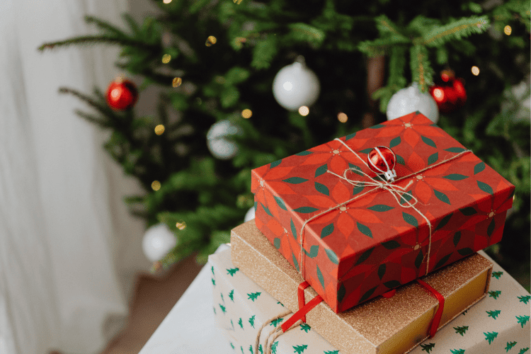 Presents under the tree